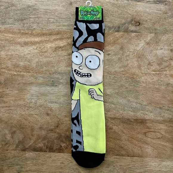 5/$20 NEW Adult Rick & Morty Morty Socks - Picture 1 of 3
